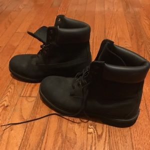 Black Timberland Boots